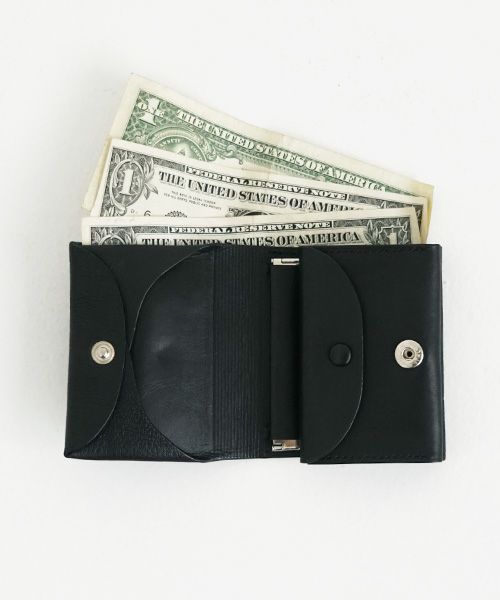 EDROBERTJUDSON.エドロバートジャドソン.TRIFOLD WALLET[B01Z WL-57 / 05.BLACK]