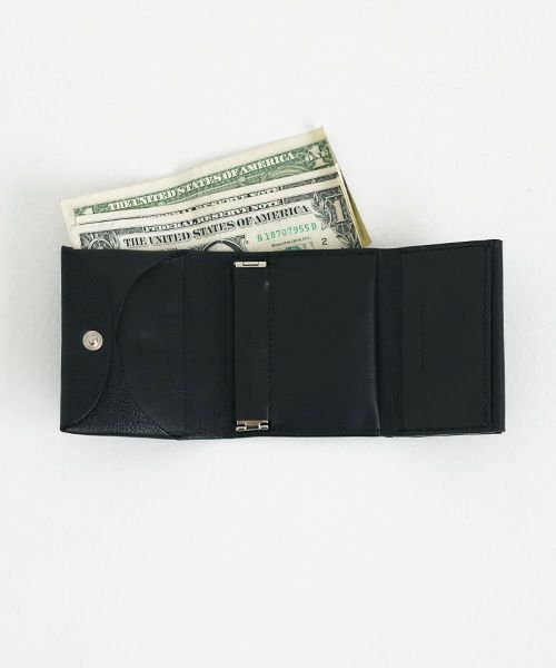 EDROBERTJUDSON.エドロバートジャドソン.TRIFOLD WALLET[B01Z WL-57 / 05.BLACK]