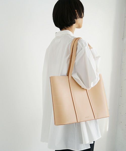 Building Block.ビルディングブロック.WIDE TOTE [Natural]