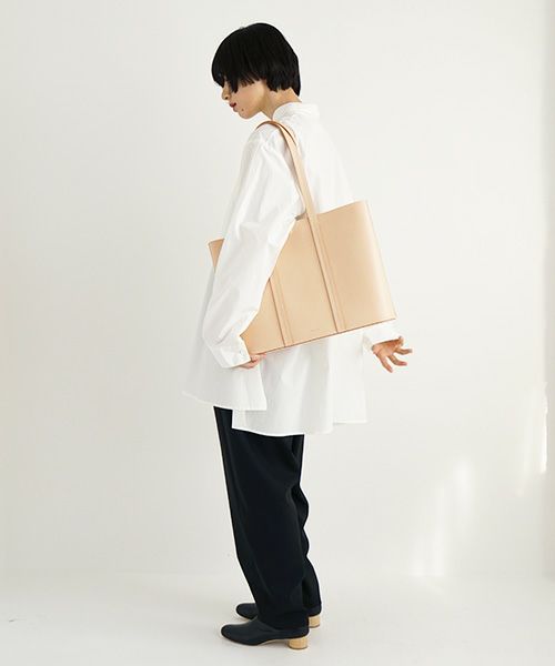 Building Block.ビルディングブロック.WIDE TOTE [Natural]