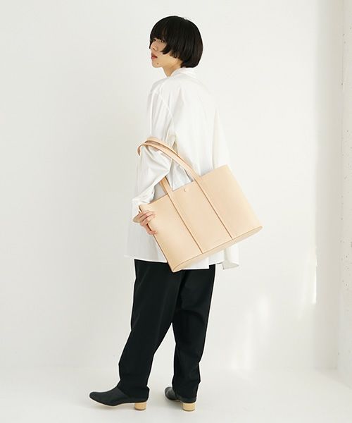 Building Block.ビルディングブロック.WIDE TOTE [Natural]
