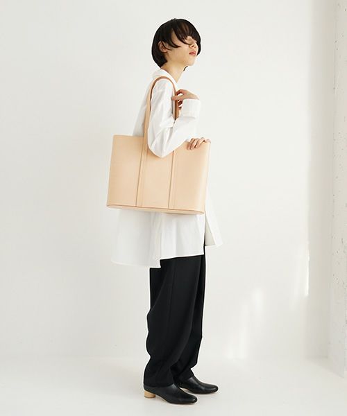 Building Block.ビルディングブロック.WIDE TOTE [Natural]