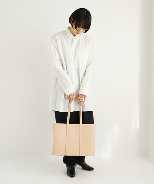 Building Block.ビルディングブロック.WIDE TOTE [Natural]