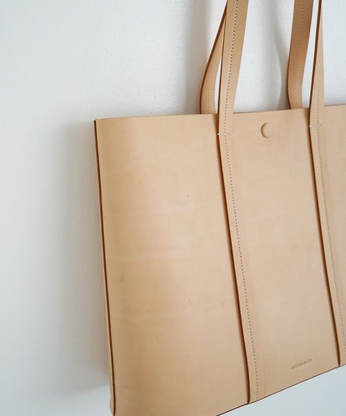 Building Block.ビルディングブロック.WIDE TOTE [Natural]