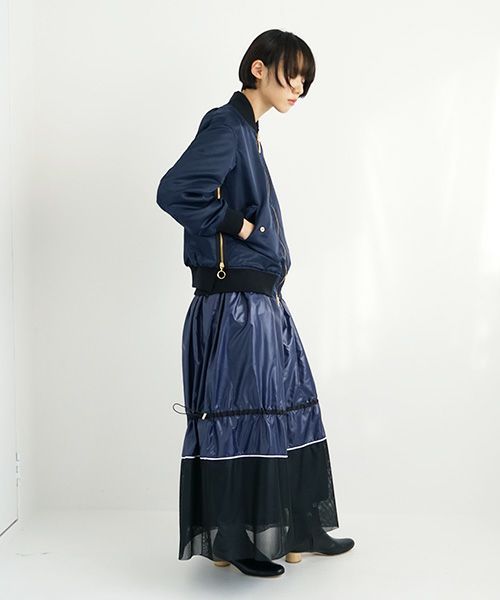 SWANLAKE スワンレイク.MA-1[JK-1302/NAVY]