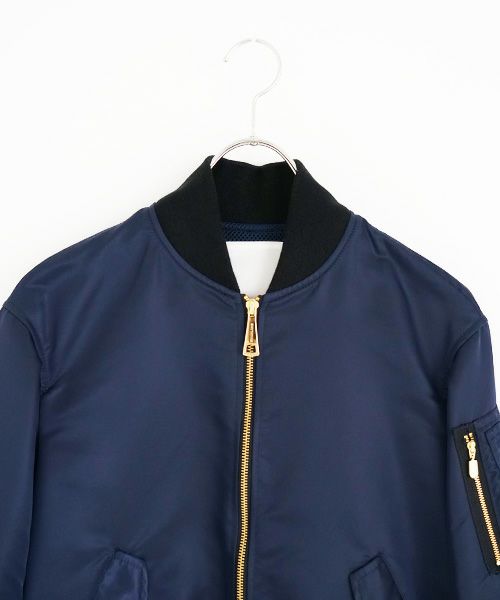 SWANLAKE スワンレイク.MA-1[JK-1302/NAVY]