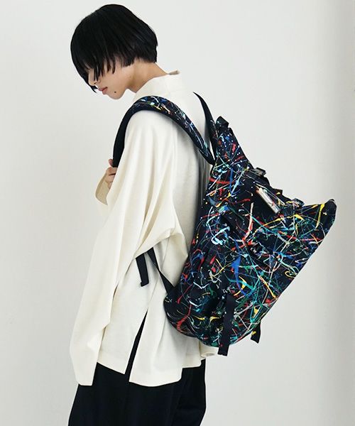 macromauro マクロマウロ.KAOS SMALL SPLASH[BLACK]_