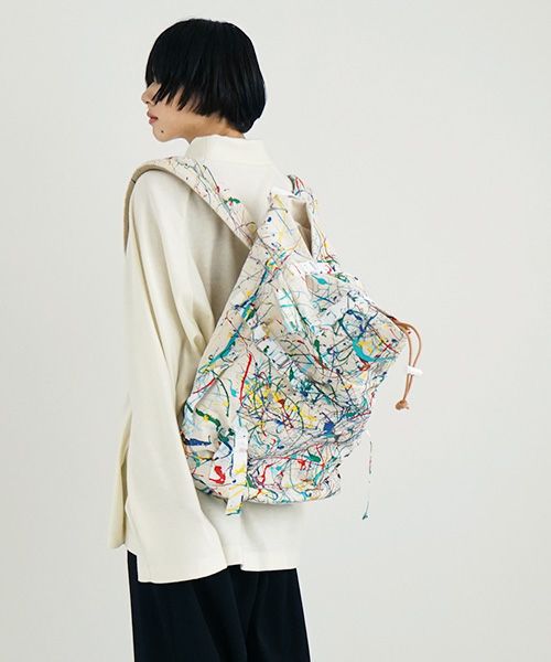 macromauro マクロマウロ.KAOS SMALL SPLASH[ECRU]_