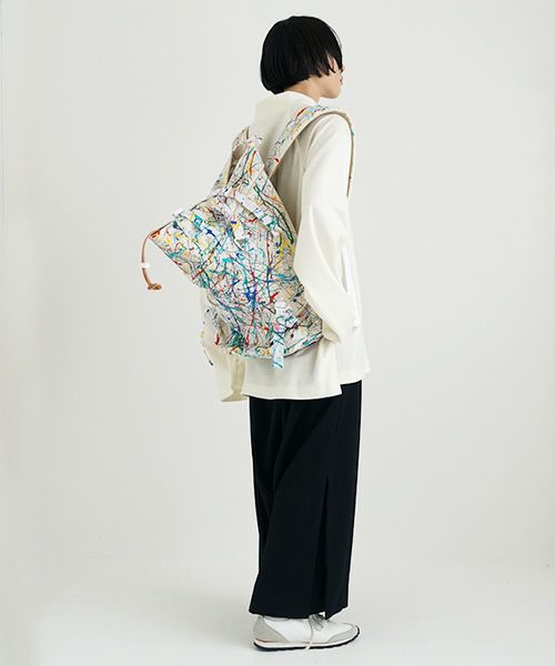 macromauro マクロマウロ.KAOS SMALL SPLASH[ECRU]_