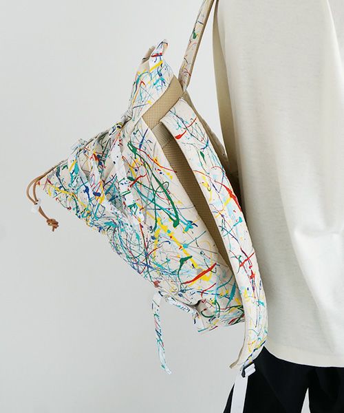 macromauro マクロマウロ.KAOS SMALL SPLASH[ECRU]_