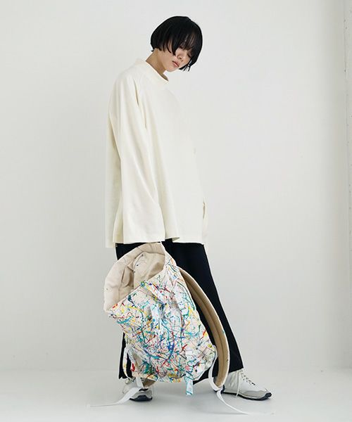 macromauro マクロマウロ.KAOS SMALL SPLASH[ECRU]_