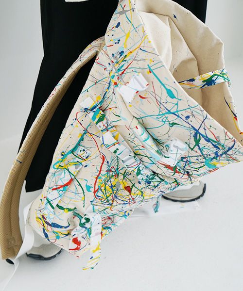 macromauro マクロマウロ.KAOS SMALL SPLASH[ECRU]_