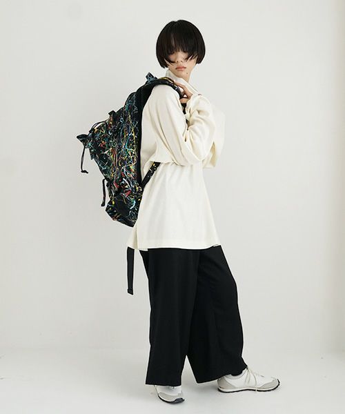 mcromauro マクロマウロ BACKPACK SPLASH リュック macromauro マクロマウロ KAOS SPLASH[BLACK]_