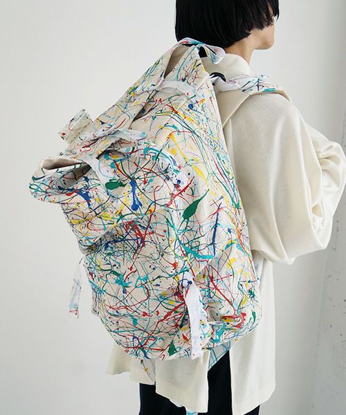 macromauro マクロマウロ.KAOS SPLASH[ECRU]_