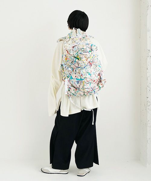 macromauro マクロマウロ.KAOS SPLASH[ECRU]_