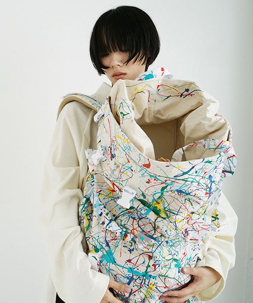 macromauro マクロマウロ.KAOS SPLASH[ECRU]_