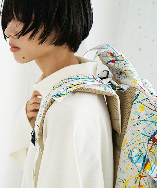 macromauro マクロマウロ.KAOS SPLASH[ECRU]_