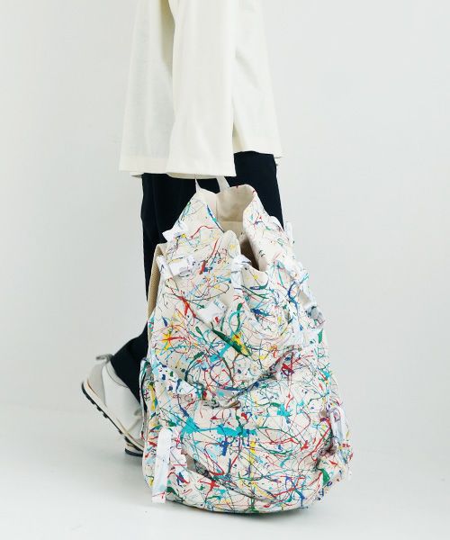 macromauro マクロマウロ.KAOS SPLASH[ECRU]_