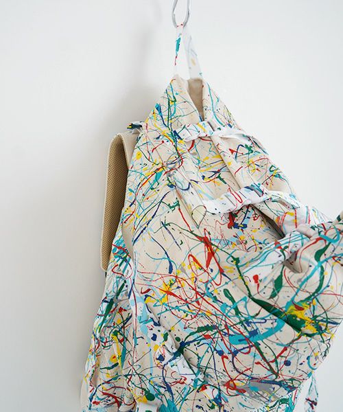 macromauro マクロマウロ.KAOS SPLASH[ECRU]_