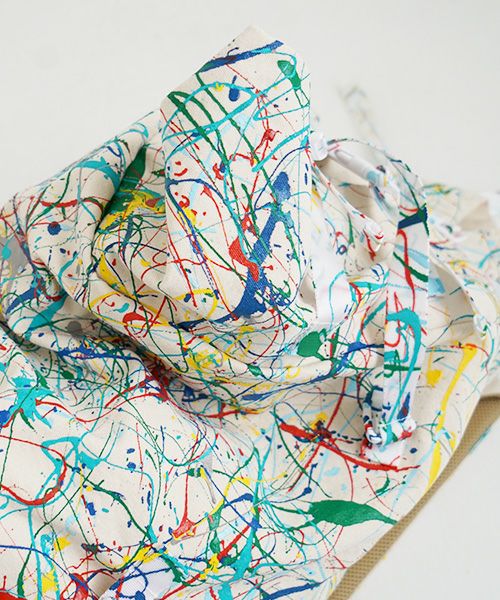 macromauro マクロマウロ.KAOS SPLASH[ECRU]_