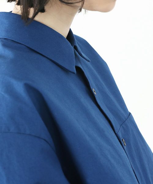 VUy.ヴウワイ.two slit shirt vuy-a22-s01[BLUE]_