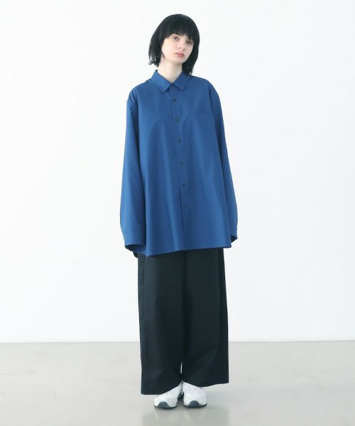 VUy.ヴウワイ.two slit shirt vuy-a22-s01[BLUE]_