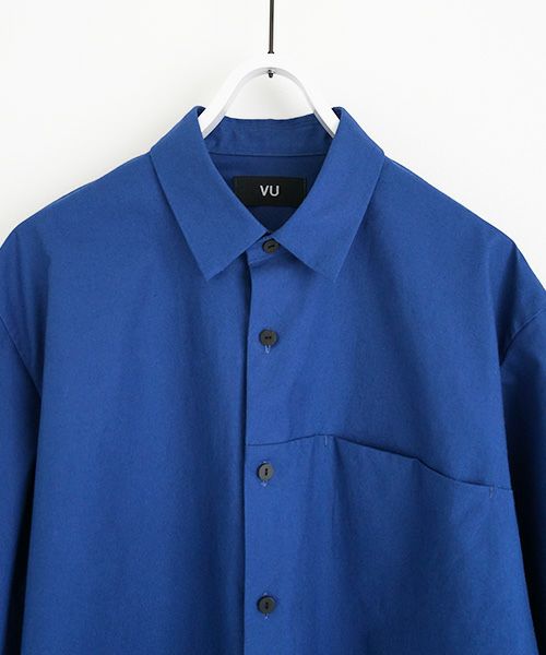 VUy.ヴウワイ.two slit shirt vuy-a22-s01[BLUE]_