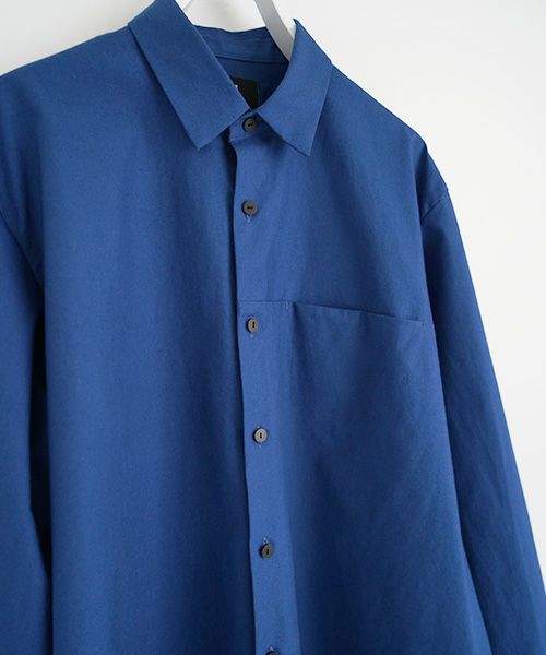 VUy.ヴウワイ.two slit shirt vuy-a22-s01[BLUE]_