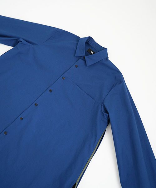 VUy.ヴウワイ.two slit shirt vuy-a22-s01[BLUE]_