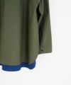 VUy.ヴウワイ.two slit shirt vuy-a22-s01[GREEN]_