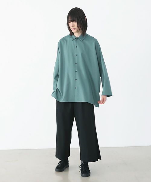 VUy.ヴウワイ.dolman shirt vuy-a22-s02[GREEN]_