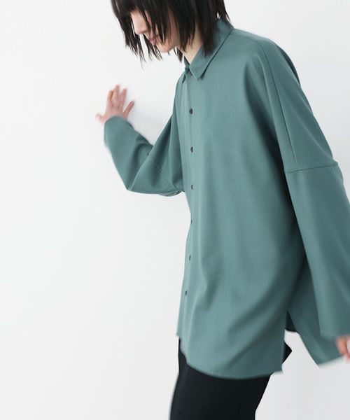 VUy.ヴウワイ.dolman shirt vuy-a22-s02[GREEN]_