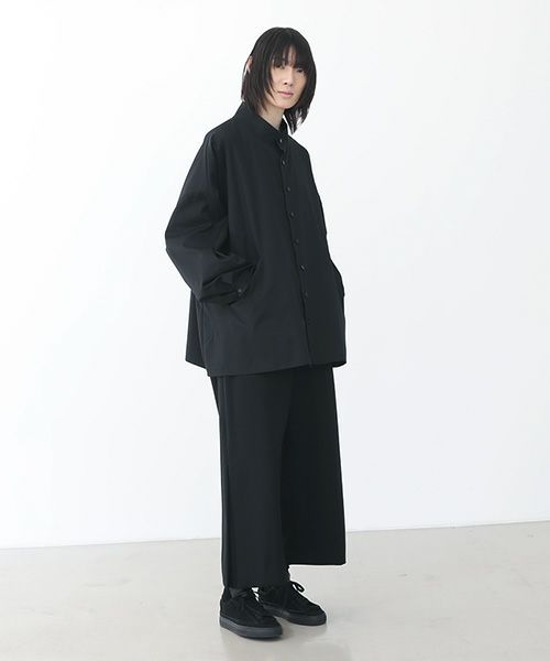 VUy.ヴウワイ.bluson shirt vuy-a22-s03[BLACK]