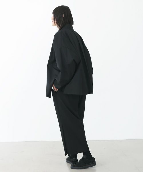 VUy.ヴウワイ.bluson shirt vuy-a22-s03[BLACK]