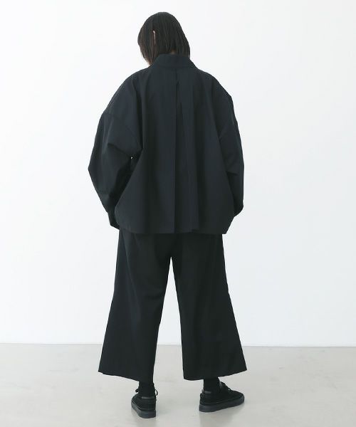 VUy.ヴウワイ.bluson shirt vuy-a22-s03[BLACK]