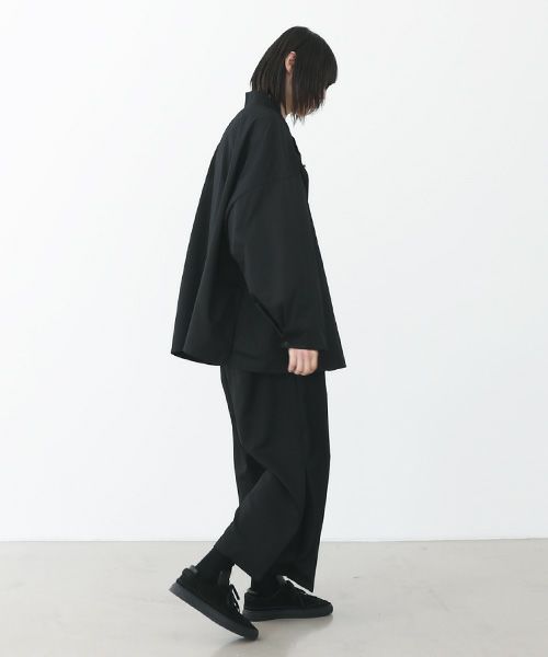 VUy.ヴウワイ.bluson shirt vuy-a22-s03[BLACK]