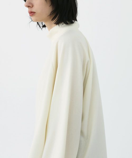 VUy.ヴウワイ.highneck knit vuy-a22-k01[WHITE]
