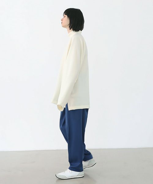 VUy.ヴウワイ.highneck knit vuy-a22-k01[WHITE]
