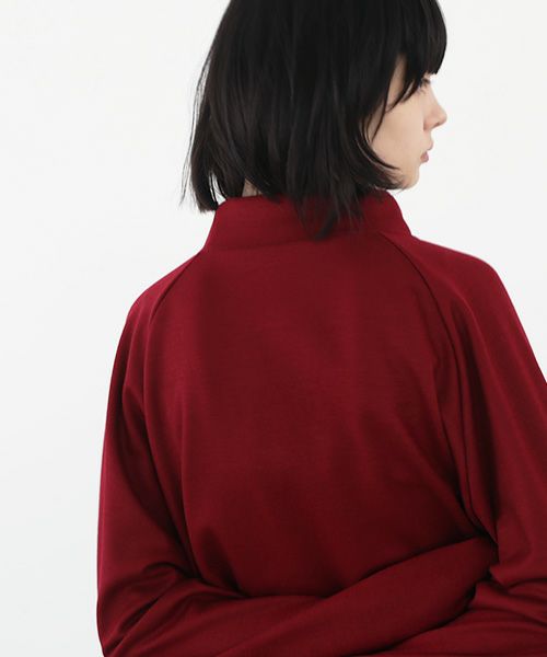 VUy.ヴウワイ.highneck knit vuy-a22-k01[RED]:s