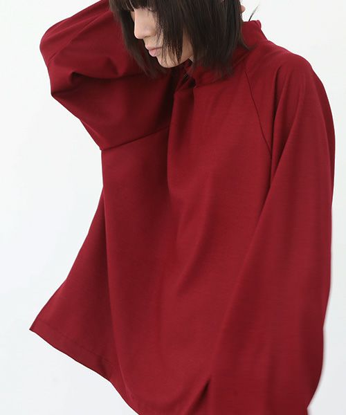 VUy.ヴウワイ.highneck knit vuy-a22-k01[RED]:s