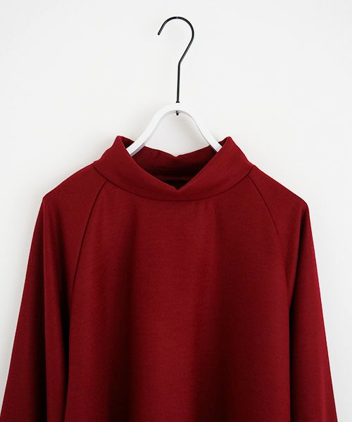 VUy.ヴウワイ.highneck knit vuy-a22-k01[RED]:s