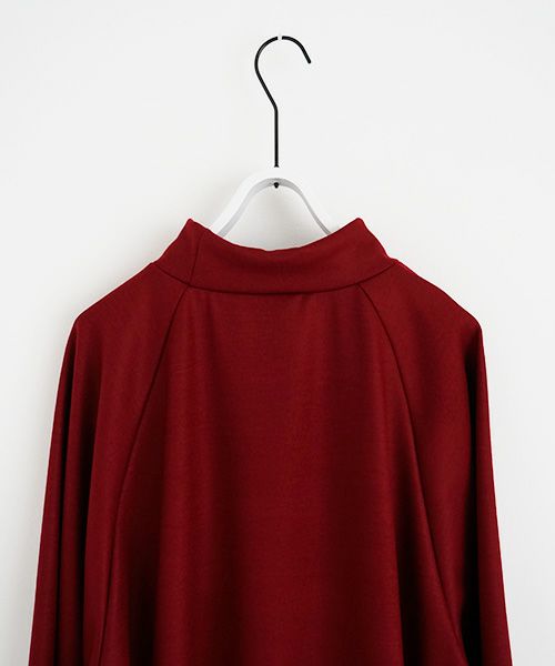 VUy.ヴウワイ.highneck knit vuy-a22-k01[RED]:s