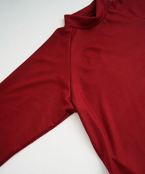 VUy.ヴウワイ.highneck knit vuy-a22-k01[RED]:s