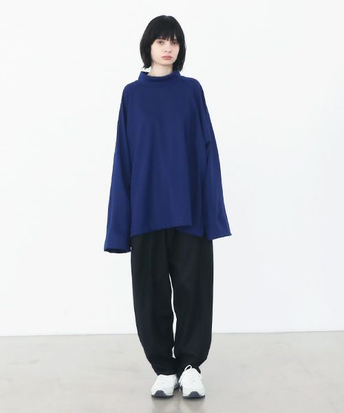 VUy.ヴウワイ.highneck knit vuy-a22-k01[BLUE]:s