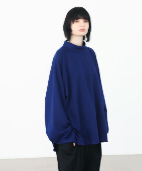 VUy.ヴウワイ.highneck knit vuy-a22-k01[BLUE]:s