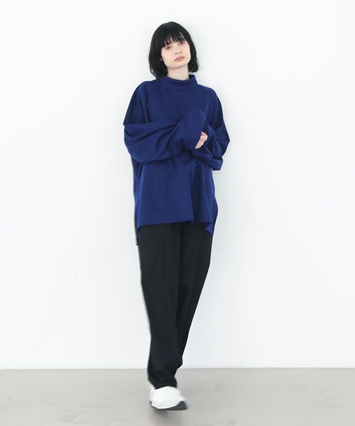 VUy.ヴウワイ.highneck knit vuy-a22-k01[BLUE]:s