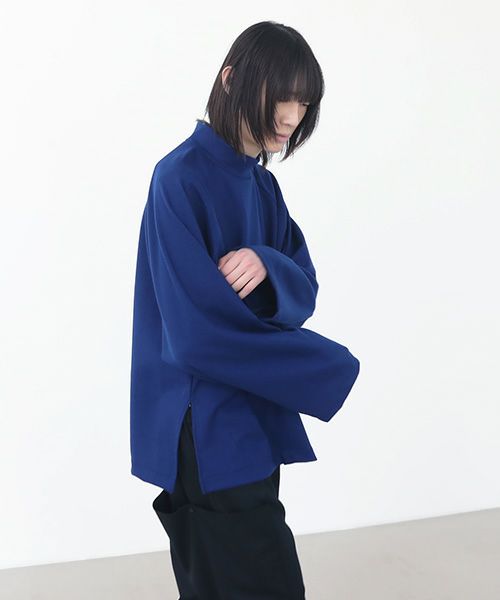 VUy.ヴウワイ.highneck knit vuy-a22-k01[BLUE]:s