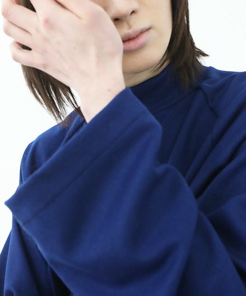 VUy.ヴウワイ.highneck knit vuy-a22-k01[BLUE]:s