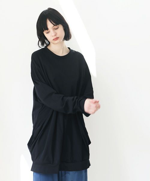 VUy.ヴウワイ.balloon knit vuy-a22-k02[BLACK]:s