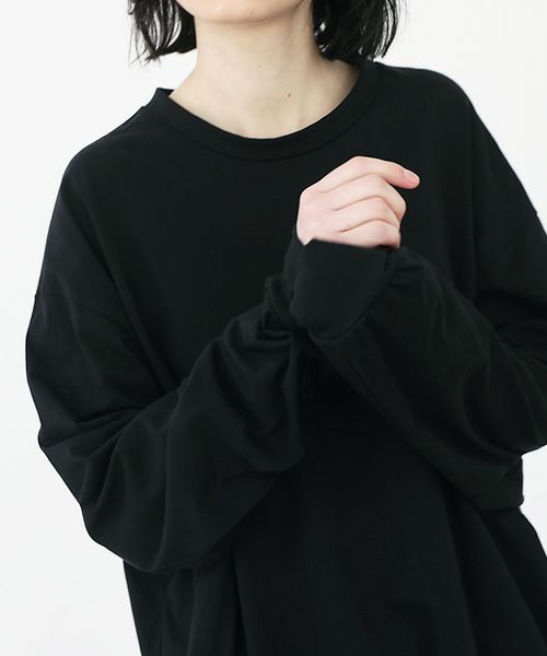 VUy.ヴウワイ.balloon knit vuy-a22-k02[BLACK]:s